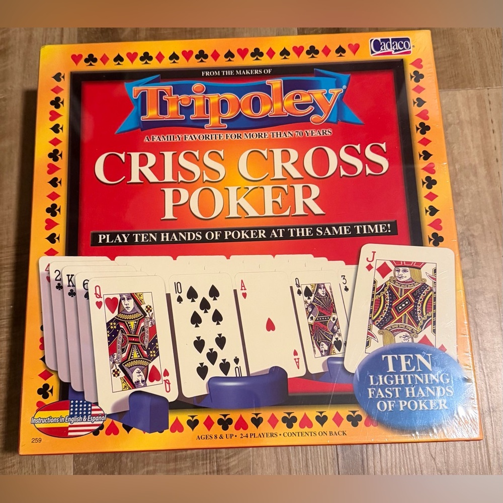 Tripoley Criss Cross Poker Game